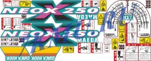Комплект наклеек Maeda 250